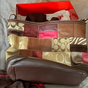 Coach patchwork bag
